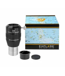 Barlow lääts EXPLORE SCIENTIFIC 3x 31.7mm/1.25"