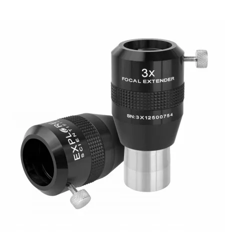Barlow lääts EXPLORE SCIENTIFIC 3x 31.7mm/1.25"