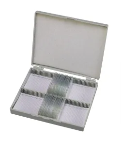 Valmistatud slaidid 50 tk. Kast BRESSER