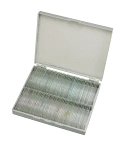 Valmistatud slaidid 100 tk. Kast BRESSER