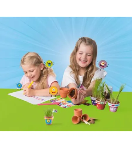 National Geographic Humorous Monster Pots Made By Your Own