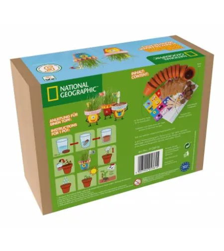 National Geographic Humorous Monster Pots Made By Your Own