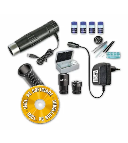 BRESSER JUNIOR 40X-1024X Microscope with case