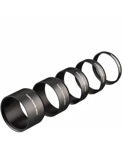 Ring Set Explore Scientific Extension  M48X0.75 - 5 pieces (30, 20, 15, 10 and 5 mm)