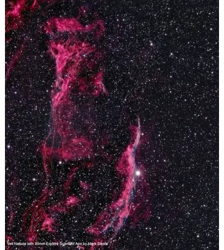 Телескоп ED APO 80mm f/6 FCD-1 Alu 2" R&P Focuser, EXPLORE SCIENTIFIC