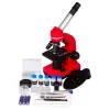 Mikroskoop Bresser Junior Biolux SEL 40–1600x, punane