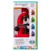 Mikroskoop Bresser Junior Biolux SEL 40–1600x, punane