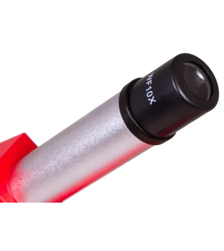 Mikroskoop Bresser Junior Biolux SEL 40–1600x, punane