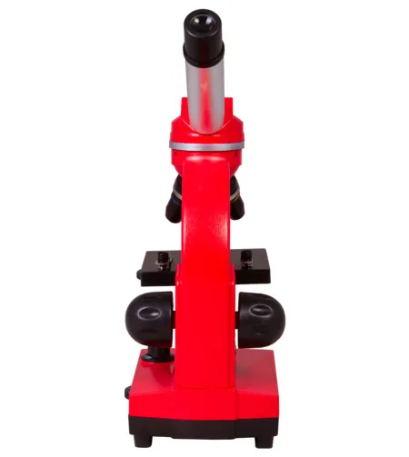 Mikroskoop Bresser Junior Biolux SEL 40–1600x, punane