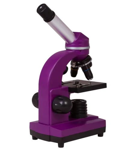 Microscope Bresser Junior Biolux SEL 40–1600x, purple