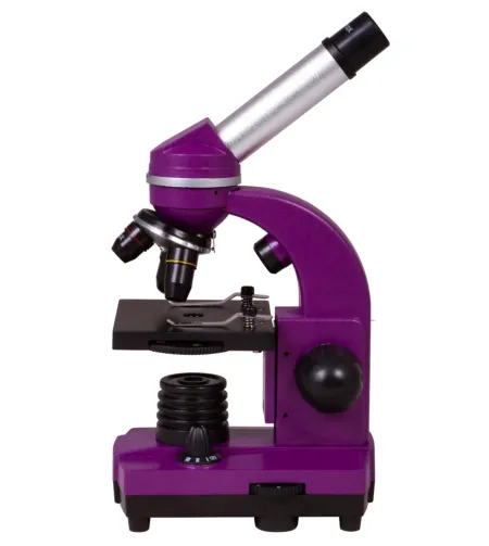 Microscope Bresser Junior Biolux SEL 40–1600x, purple