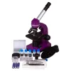 Microscope Bresser Junior Biolux SEL 40–1600x, purple