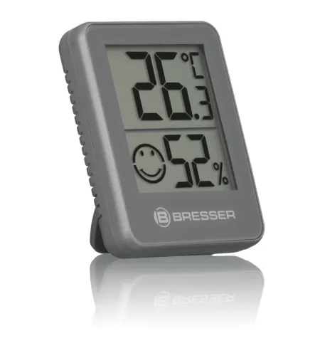 BRESSER Temeo Hygro Indicator 6-osaline komplekt Thermo-/Hygrometer hall