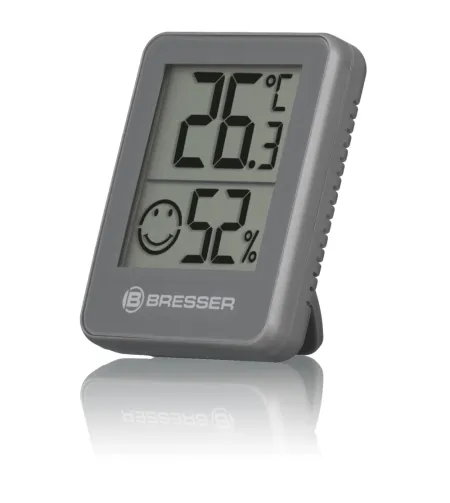 BRESSER Temeo Hygro Indicator 6-osaline komplekt Thermo-/Hygrometer hall