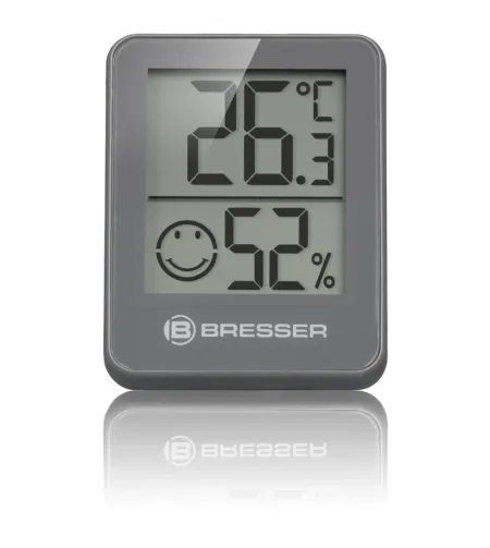 BRESSER Temeo Hygro Indicator 6-osaline komplekt Thermo-/Hygrometer hall