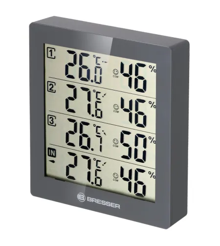 BRESSER Temeo Hygro Hygro Quadro hall