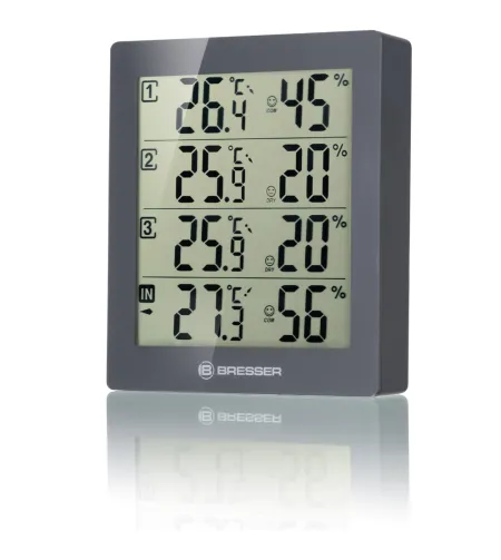 BRESSER Temeo Hygro Hygro Quadro hall