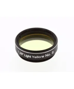 Filter 1.25" EXPLORE SCIENTIFIC  Light Yellow No.8