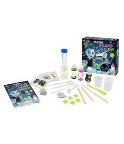 Experiment kit, Buki, Mega Fluo & Glow