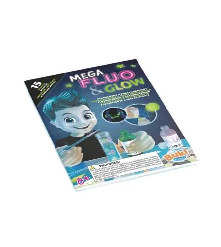 Experiment kit, Buki, Mega Fluo & Glow