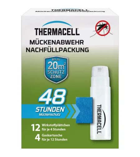 Thermacell 48 (KOMPLEKT) tundi Sääsetõrjevahendi