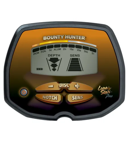 Metallidetektor, Lone Star Pro, Veekindel otsingumähis, alates 20,32 cm sügavusest BOUNTY