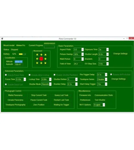 iOptron Camera mount iPano Allview Pro