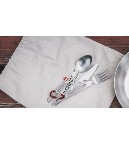 Lusikas, kahvel ja nuga SIERRA STEEL Robens