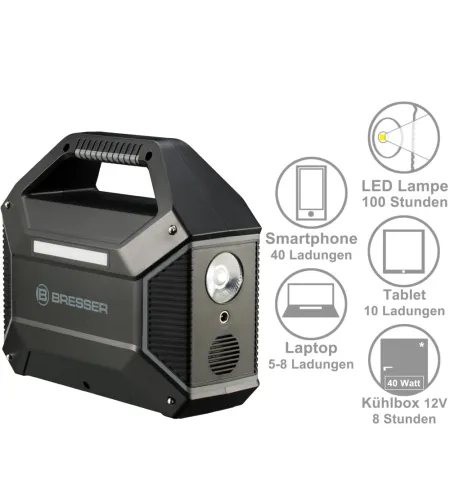 Kaasaskantav toiteallikas, 100 Watt, BRESSER