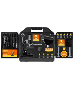 Mikroskoop 300x-1200x kõva karbiga, NATIONAL GEOGRAPHIC