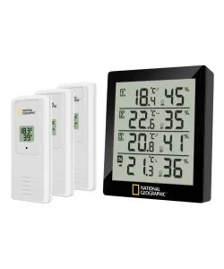 Termo / hüdromeeter, must, 4 mõõtmistulemust, NATIONAL GEOGRAPHIC