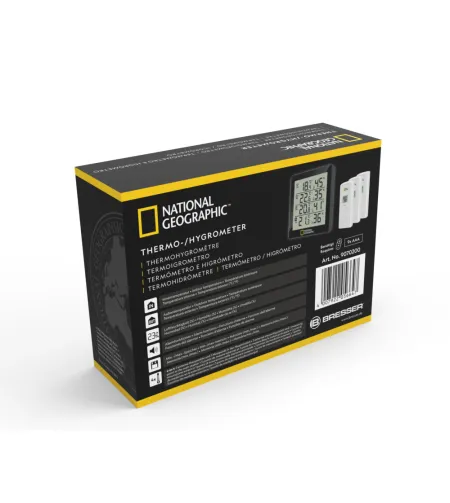 Термо / ареометр, черный, 4 результата измерений, NATIONAL GEOGRAPHIC