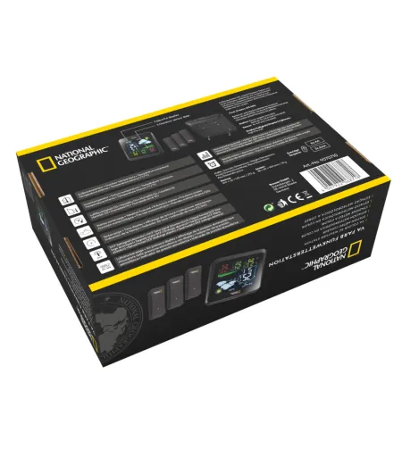 3 anduriga ilmajaam, värviline LCD-ekraan, NATIONAL GEOGRAPHIC