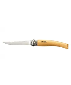 Opinel Slim Beechwood Stainless Steel Knife Nr 8