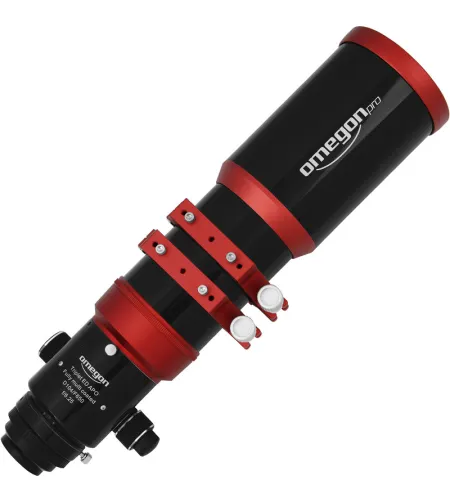 Telescope apochromatic refractor Pro APO AP 104/650 ED OTA + 2'' Field Flattener, Omegon