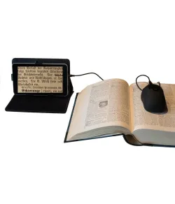 Suurendusklaas DM-70 digitaalne luup 7-tollise tahvelarvuti ja skannimishiirega, DIGIPHOT