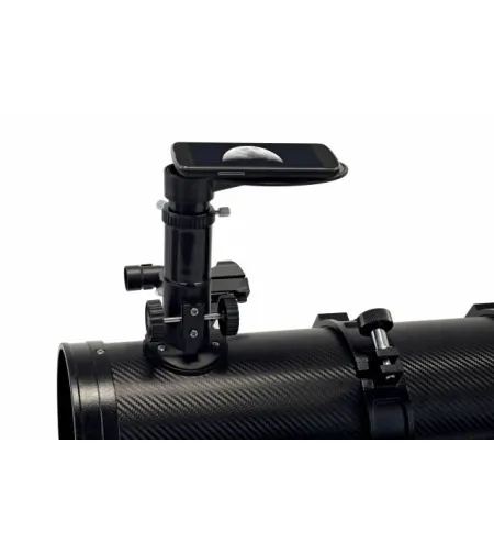 BRESSER Telescope Spica 130/1000 EQ3 - Reflector with Smartphone Adapter