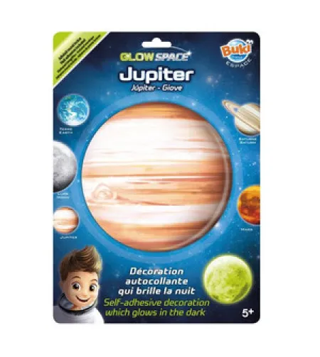 Phosphorescent sticker 3D Planet - Jupiter, Buki