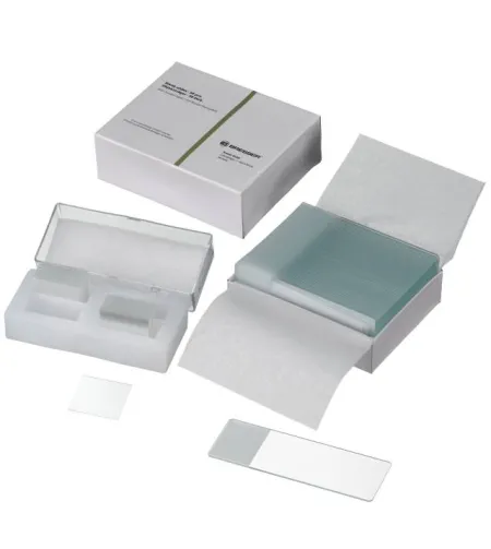 Set Microscope Slides, BRESSER