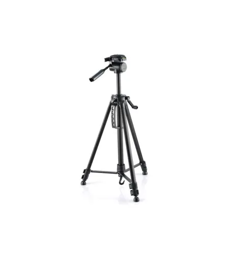 Aluminium tripod with tilt head, black, Omegon