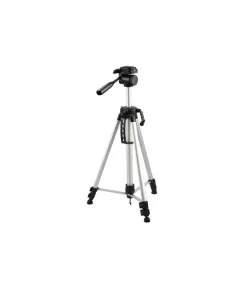 Aluminium tripod with tilt head, silver, Omegon