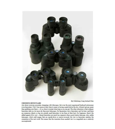 Sky-Publishing raamatu "Binokkel, tähtsündmused" (ENG)