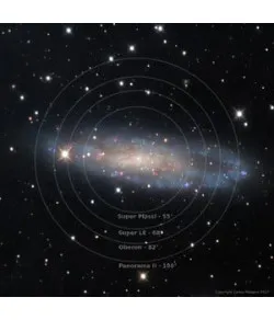 Omegon 1,25 '', окуляр Плёссла 10 мм