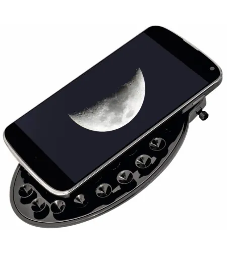 BRESSERi teleskoop Pluto 114/500 EQ nutitelefoni kaameraadapteriga