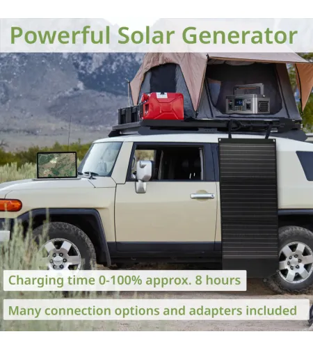 BRESSER kaasaskantav elektrijaam 500 Watt