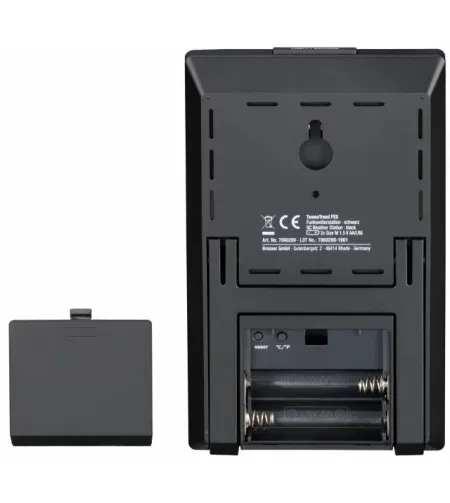 BRESSER ClimaTemp FSX ilmajaam 3-päevase prognoosiga