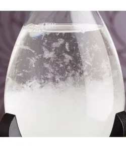 AstroMedia Weather station Fitzroy drop-shaped storm glass (big)