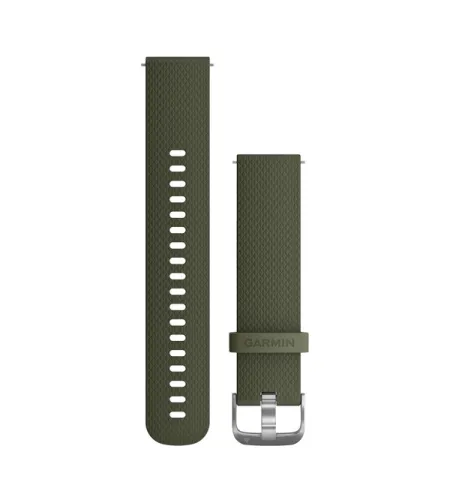 Acc,vivoactive 3, Band, White Silicone, Stainless Hardware