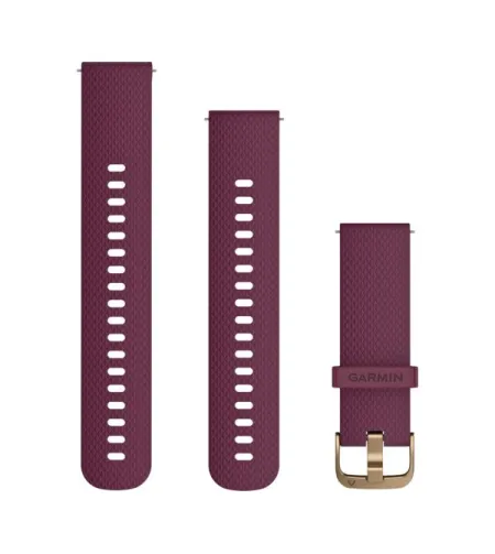 Acc, vivomove HR bands, Merlot-Gold, two sizes included