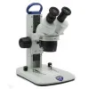 Stereo microscope, Optika, SLX-1, reflected and transmitted light, 20x-40x, LED, bino